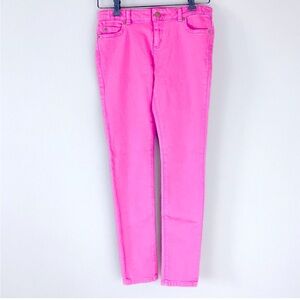 Vineyard Vines Bubblegum Pink Low Rise Skinny Ankle Jeans Size 2
